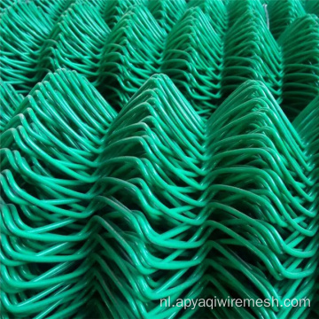 PVC gecoate diamant mesh draad ketting link hek